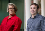 C. Robin Buell, left, and Daniel R. Perez, right, are UGA's newest National Academy of Sciences members. (Photos by Andrew Davis Tucker/UGA and Peter Frey/UGA)